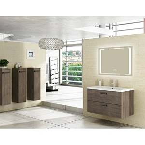 Mosmile Wall Hanging LED Lights Bathroom Mirror